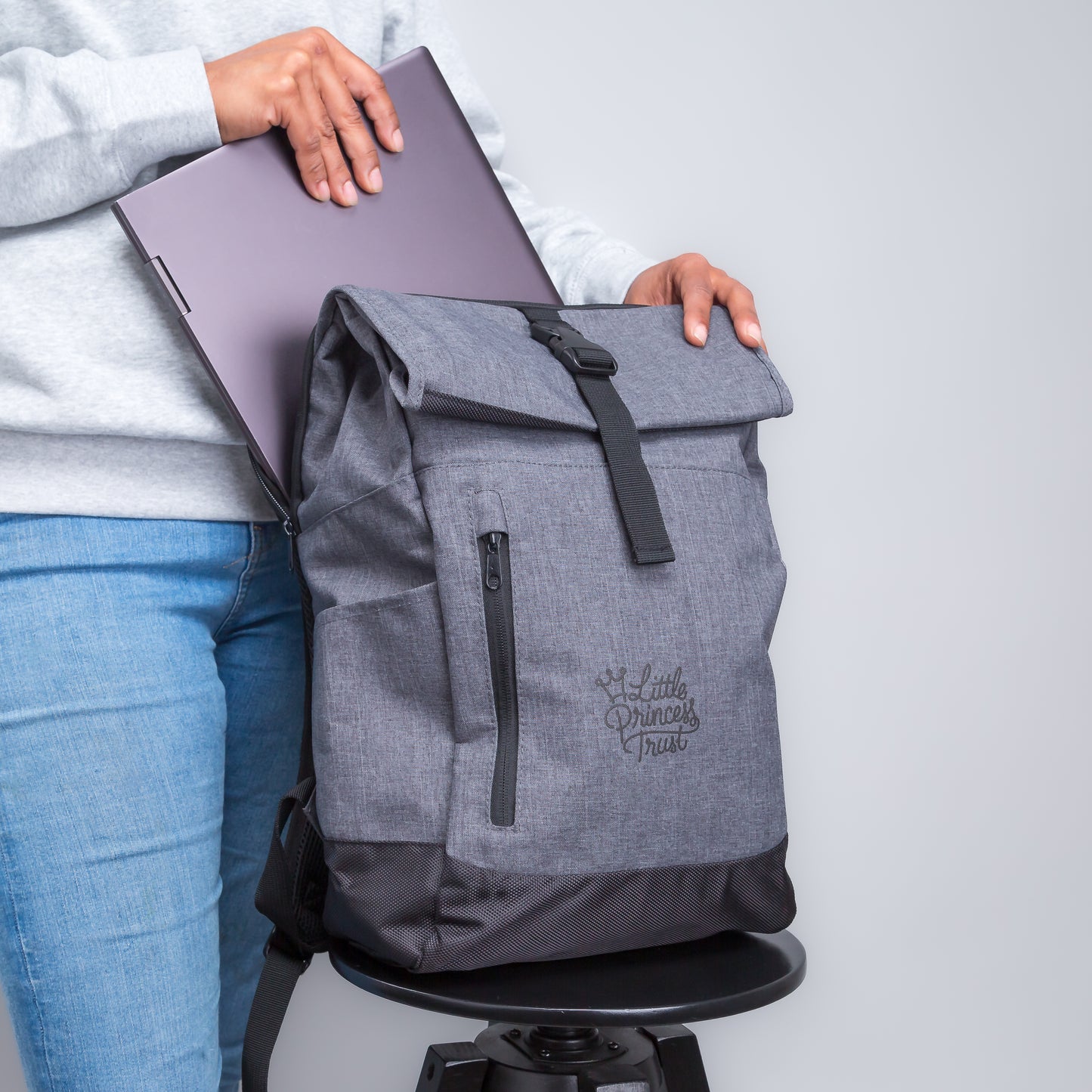 Roll-up Laptop Backpack